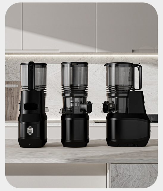 Commercial Multifunctional Electric Slow Juicer Self-Cleaning Big Mouth Cold Press for Fruits Vegetables for Citrus Household