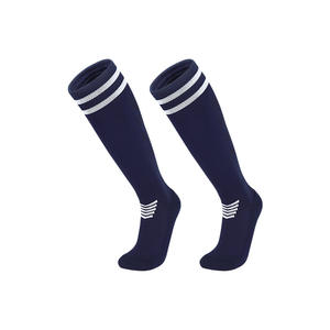 Verano hasta la rodilla fútbol suave almohadilla acolchada transpirable absorción de sudor hombres calcetines deportivos - Product Image 4