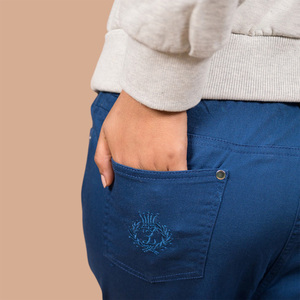 Jeggings décontractés pour femmes, taille haute, coupe slim, confortables, extensibles, élégants, à la mode, en vente - Product Image 5