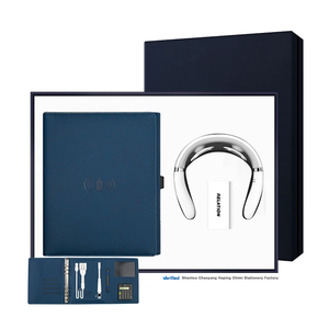 Article promotionnel Grand écran d'écriture Bloc-notes Power Bank Notebook Massage Gun-Business Gift Set for Mommy - Product Image 1