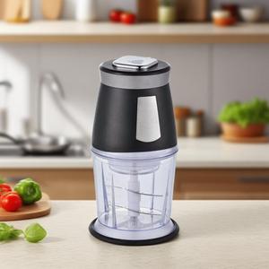 Mini hachoir électrique avec moteur en cuivre pur et lames en acier inoxydable, puissance de 350 W pour un usage domestique en quelques secondes - Product Image 5