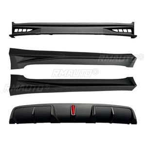 Kit carrosserie et accessoires pour Wuling Hongguang MINIEV 2020-2021 : Lame de pare-chocs avant, jupes latérales, spoiler et séparateur de pare-chocs arrière - Product Image 6