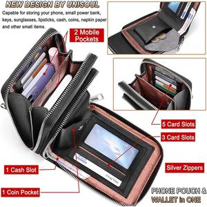 Bolso bandolera para teléfono móvil de mujer, cartera para teléfono de menos de 6,9 pulgadas - Product Image 3