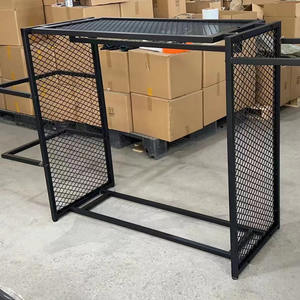 Estante de exhibición de tienda de ropa de mujer de gama alta, Mesa de fondo medio alto, función de agua corriente, mesa de exhibición de rejilla de cabina de <span class=keywords><strong>Boutique</strong></span> - Product Image 5