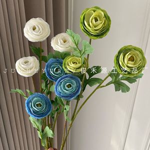 Bouquet de fleurs artificielles Dew Lotus pour mariage, décoration de la maison, accessoires de photographie, décoration d'hôtel, 1 kg - Product Image 4