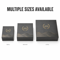 Coffret Cadeau Parfum Luxe Haut de Gamme Personnalisé avec Logo, Fermeture Magnétique, Rigide, Finition Brillante ou Mate, Gaufrage et Dorure à Chaud