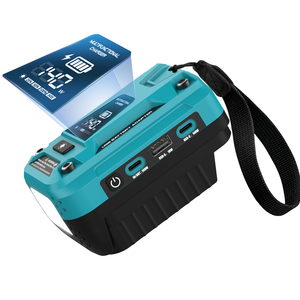 แหล่งจ่ายไฟ140W USB-C PD สำหรับ <span class=keywords><strong>Makita</strong></span> อะแดปเ<span class=keywords><strong>ต</strong></span>อร์<span class=keywords><strong>แบ</strong></span><span class=keywords><strong>ต</strong></span>เตอรี่18V ที่ชาร์จเร็ว<span class=keywords><strong>แบ</strong></span>บพกพา - Product Image 1