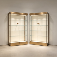 Vitrine de présentation de trophées sur mesure, étagère à niveaux, armoire à sacs à main, vitrine de luxe pour chaussures, vitrine verrouillable en verre multi-niveaux pour trophées