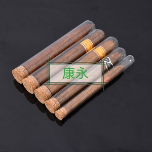 Tube en verre pour cigares 18x150 avec bouchon en liège pour le stockage des cigares - Product Image 3