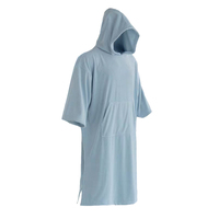 Peignoir de bain à capuche en microfibre ultra-fine de luxe, séchage rapide, absorbant, écologique, hypoallergénique, toutes saisons, pour le surf