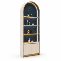 Vitrine et étagères de présentation de parfums de haute qualité, mobilier sur mesure pour boutiques et magasins de détail, design d'intérieur de boutique