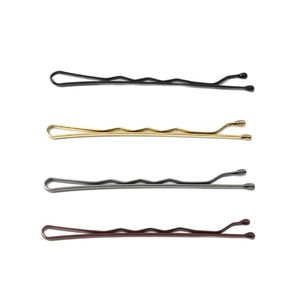 Nuevo Set de Pasadores de Pelo Coreanos Minimalistas, 150 Piezas de Pasadores de Metal Negro en Caja de Almacenamiento, Accesorios de Pelo Modernos para Mujer - Product Image 3
