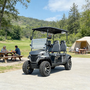 Voiturette de golf électrique à faible consommation d'énergie, très vendue en Europe et au Canada, 4 places, voiturette de golf électrique pour passagers - Product Image 1
