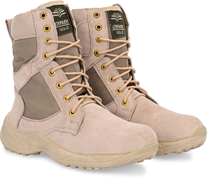 Botas Tácticas para Hombre, Duraderas, de Cuero Genuino, Botas de Tobillo Alto, Suela Antideslizante Resistente, Calzado Cómodo para Senderismo y Trabajo - Product Image 5