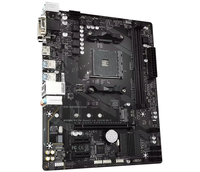 Motherboard A320-S2H MATX Dengan Slot M.2 NVME Mendukung AM D Ryzen Generasi 1-5