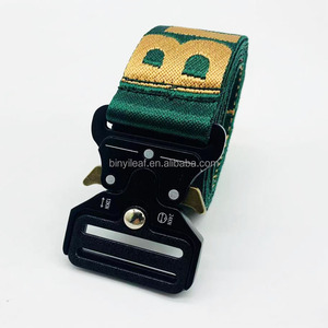 Thắt lưng thể thao ngoài trời bằng vải dù, khóa kim loại thời trang có logo tùy chỉnh, thắt lưng chiến thuật dệt <span class=keywords><strong>jacquard</strong></span>, thắt lưng vải dù thông thường dành cho nam - Product Image 6