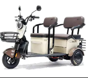 Высококачественный трехколесный электрический скутер для взрослых с открытым кузовом 60 В, быстрая зарядка, легко работать, удобный трехколесный велосипед