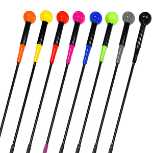 Entrenador de Swing de Golf con Empuñadura de Goma, Varilla Flexible, Ayuda para el Entrenamiento de Golf, Palo de Calentamiento para Potencia, Flexibilidad y Entrenamiento de Ritmo - Product Image 1