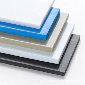 Factory Low Price 0.85mm Thickness Polypropylene Rigid Transparent White and Black PP Plastic Film PP Plastic Sheet for Food Bli