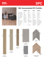BBL Wasserdichter Umweltfreundlicher SPC Starrkern-Bodenbelag Unilin Klicksystem PVC-Vinyl für Innenräume 5 Jahre Garantie 4-12mm