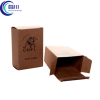 Baskılı Premium Kahverengi Kraft Kağıt Taşınabilir Katlanabilir Ambalaj Kutusu, Şişeler, Parfüm Yağı, Krem, Kozmetik ve Cilt Bakım Ürünleri için