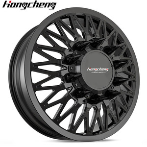 Jantes forgées sur mesure 8*200 8*180 22x10 24x14 26x14 pour camions Chevy Dually 8 trous 8x210 8x65 10x225 - Product Image 2