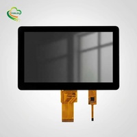 Modul Layar Sentuh LCD IPS 7'' untuk Industri, Kecerahan Tinggi RGB LVDS MIPI Layar LCD 7 Inci 1024x600 1280x800 Solusi