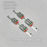 Rails de guidage linéaires CNC 15 mm HGR15 HGW15CC HGH15CA en acier à roulements BSR, haute performance, garantie 1,5 an, prix bas
