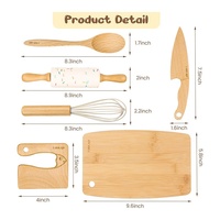Modern Design Kinder Houten Mes Doen Alsof Keuken Gereedschap Fruit Groente Mes Ambachtelijke Accessoire