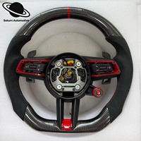 Volant en fibre de carbone pour Porsche 981 991 992 718 911 Macan Panamera 971 Cayenne Taycan Boxster Cayman GT