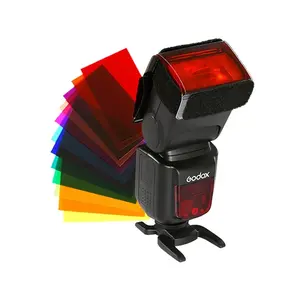 Hot shoe top Godox flash 12 color filter color change temperature paper SLR flash accessory color temperature film