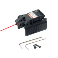 LAMBUL - Viseur laser rouge tactique - Chasse en plein air - Viseur de tir - Viseur rouge d'entraînement - Accessoires de jeu de survie
