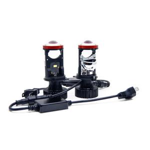 Lampu depan proyektor lensa H4, lampu depan motor led Hi <span class=keywords><strong>Lo</strong></span> H4 H7 - Product Image 4