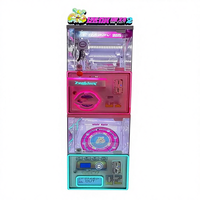 Machine d'arcade économique à monnayeur pour mini-pinces à griffes, pour petits jouets et cadeaux, pour parcs d'attractions