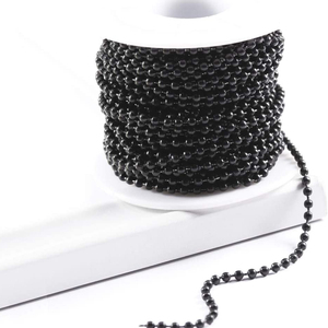 High Quality 4.5mm Black Iron Ball <b>Chain</b> Black for Bath - Product Image 1
