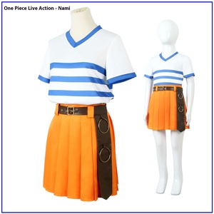ชุดคอสเพลย์อนิเมะ <span class=keywords><strong>Nami</strong></span> & Zoro จากภาพยนตร์แอ็คชั่นวันฮาโลวีน - Product Image 2