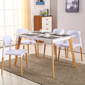 木制现代豪华节省空间餐桌椅餐厅家具