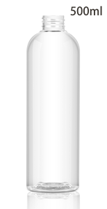 Chất lượng cao <span class=keywords><strong>500ml</strong></span> <span class=keywords><strong>Pet</strong></span> Bullet Round-Shoulder chai nhựa cho bao bì chất lỏng chăm sóc cá nhân bao bì - Product Image 6