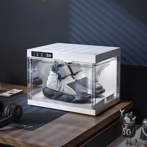 2023 china factory direct sale New design Automatic shoe box with LED lights smart shoe box