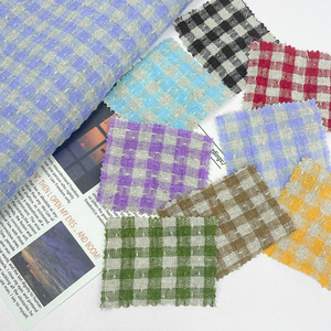 Nouveau design 2025 Tissu 100% <span class=keywords><strong>lin</strong></span> biologique certifié Oeko-Tex, teint en fil, à carreaux gingham, délavé à l'enzyme et à la pierre, vente en gros <span class=keywords><strong>au</strong></span> <span class=keywords><strong>mètre</strong></span> - Product Image 5