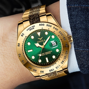 Reloj de Pulsera para Hombre ONOLA 3814, Marca Original, Estilo Árabe, Cuarzo, Acero Inoxidable, Moda Islámica Musulmana - Product Image 6