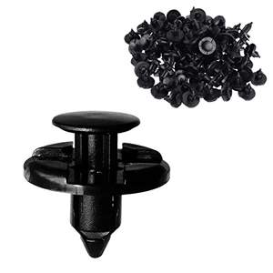 100PCS Nylon Fender Push Type Clips de retenue et <span class=keywords><strong>Rivet</strong></span> de fixation de pare-chocs pour <span class=keywords><strong>Nissan</strong></span> & Infiniti 01553-09321 - Product Image 2