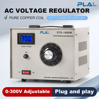 Original LCD 100% cuivre monophasé régulateur de tension STG-1000VA 220V tension d'alimentation réglable courant mousse coupe