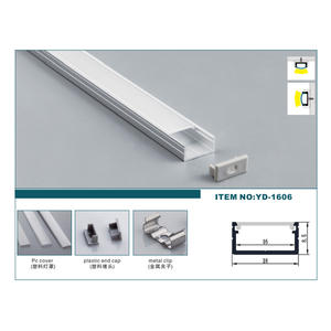 L'usine fournit directement les LED montées en surface anodisent le profil d'alliage d'aluminium 18*8.5mm - Product Image 2