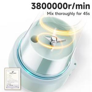 Licuadora Portátil para el Hogar, Venta al por Mayor, Botella de Plástico de Grado Alimenticio, Licuadora de Frutas y Verduras - Product Image 4