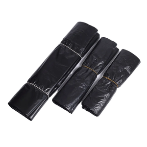 Bolsa de basura negra resistente de gran tamaño de plástico de alta calidad para el hogar - Product Image 3