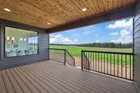 Gran vista Ventana extra grande Casa Vidrio Piso a techo Ventanas de tamaño personalizado