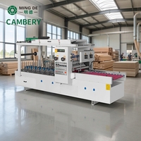 Presse à membrane sous vide automatisée pour le travail du bois, équipement de laminage pour la production de portes, armoires et panneaux de cuisine