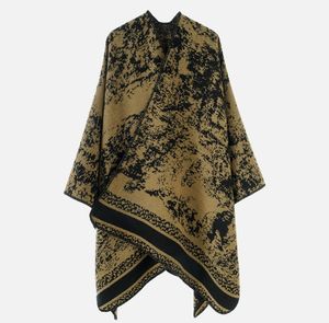 New autumn and winter <b>women's</b> fashionable and warm <b>poncho</b> with a sense of design, perfect <b>for</b> outer wear and easy to match - Product Image 1