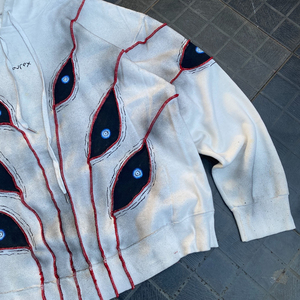 Áo khoác hoodie nam chất liệu dày, thêu họa tiết tùy chỉnh, kiểu dáng cũ kỹ, giặt acid, phong cách đường phố, áo hoodie & áo sweatshirt - Product Image 4